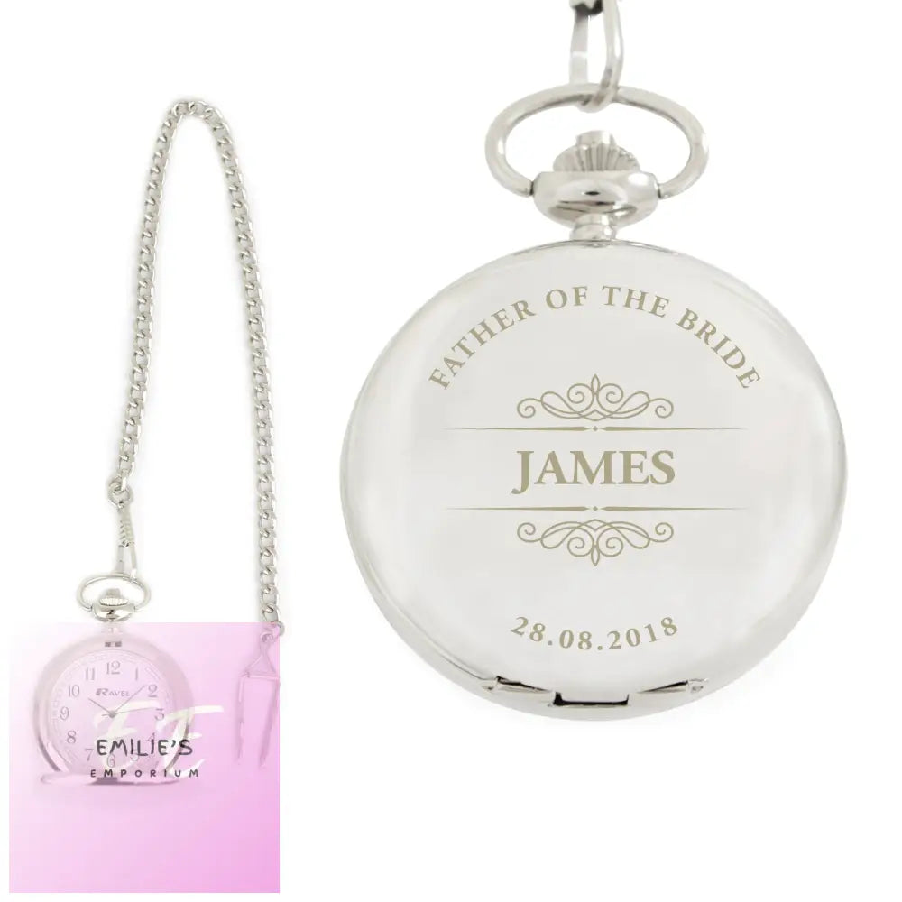 Personalised Classic Pocket Fob Watch