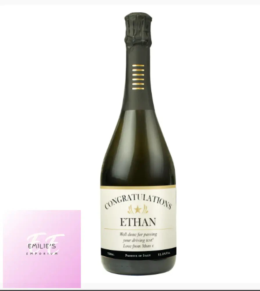 Personalised Classic Prosecco