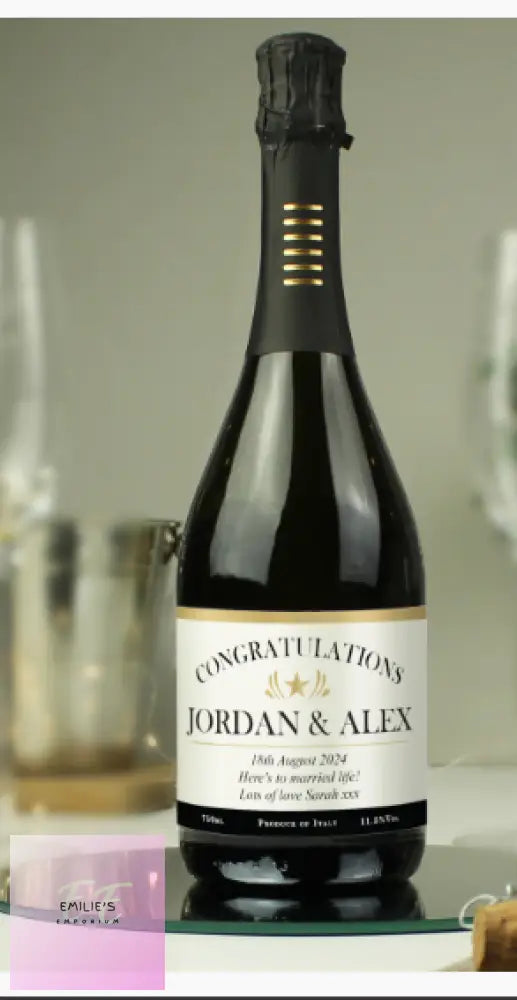 Personalised Classic Prosecco