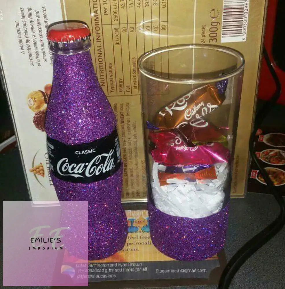 Personalised Coca Cola Glitter Gift Sets