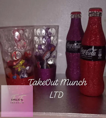 Personalised Coca Cola Glitter Gift Sets