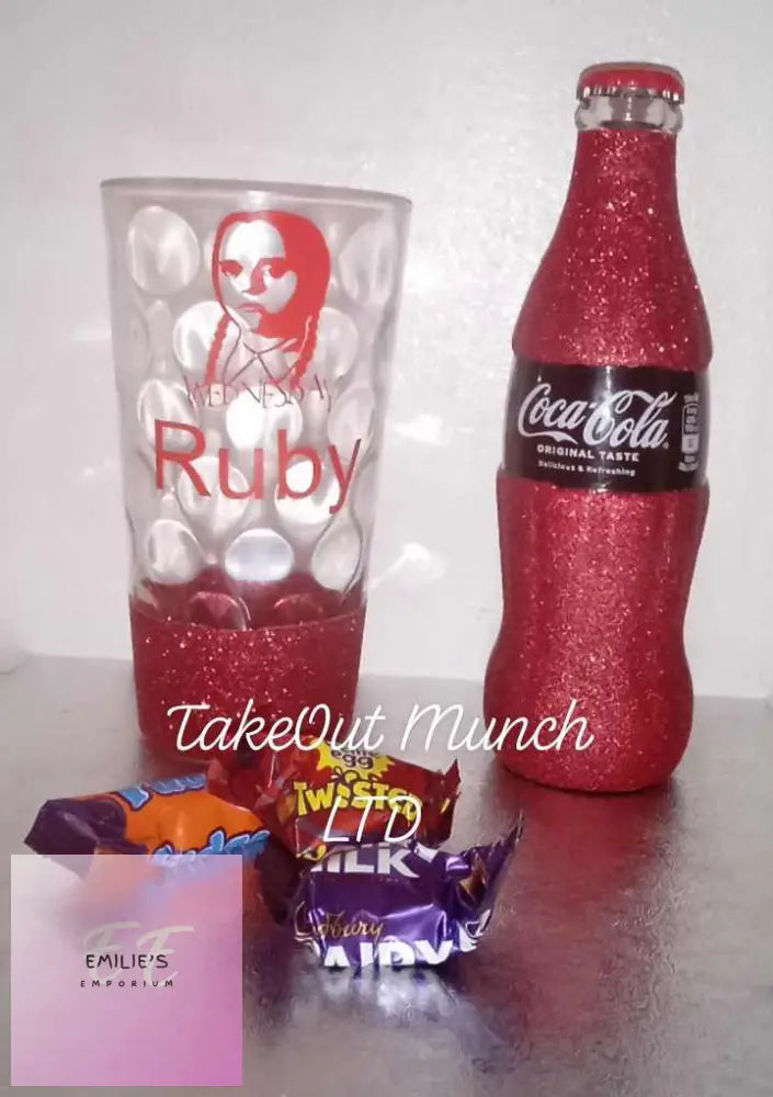 Personalised Coca Cola Glitter Gift Sets