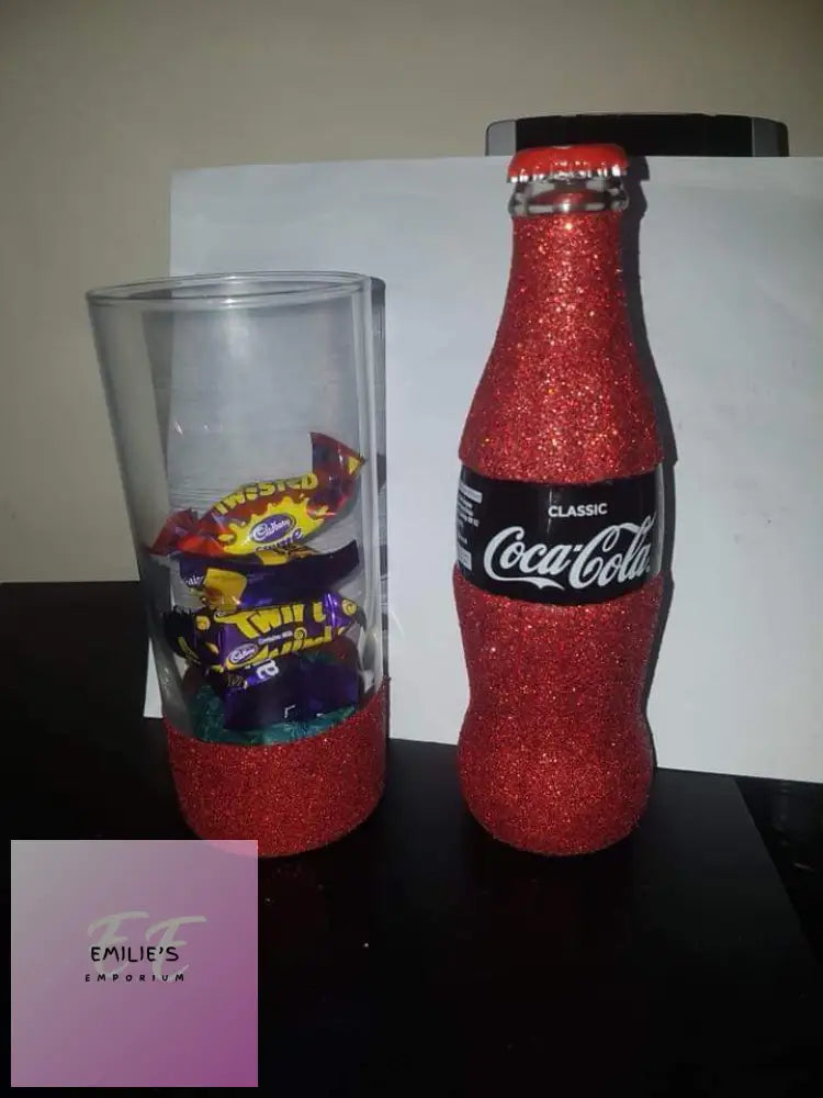 Personalised Coca Cola Glitter Gift Sets