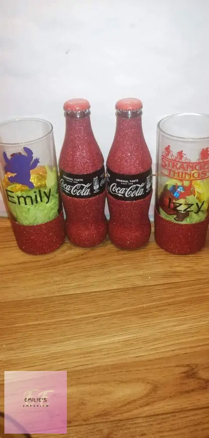 Personalised Coca Cola Glitter Gift Sets