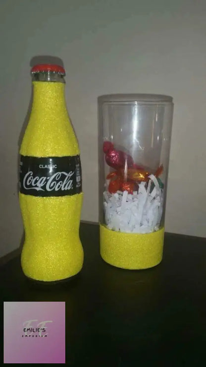 Personalised Coca Cola Glitter Gift Sets