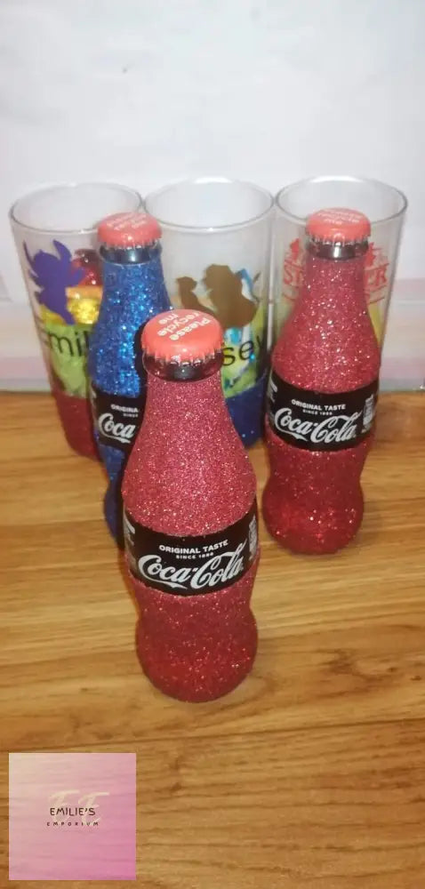 Personalised Coca Cola Glitter Gift Sets