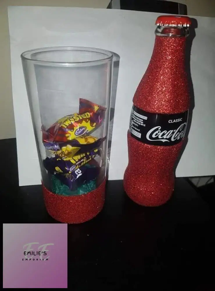 Personalised Coca Cola Glitter Gift Sets