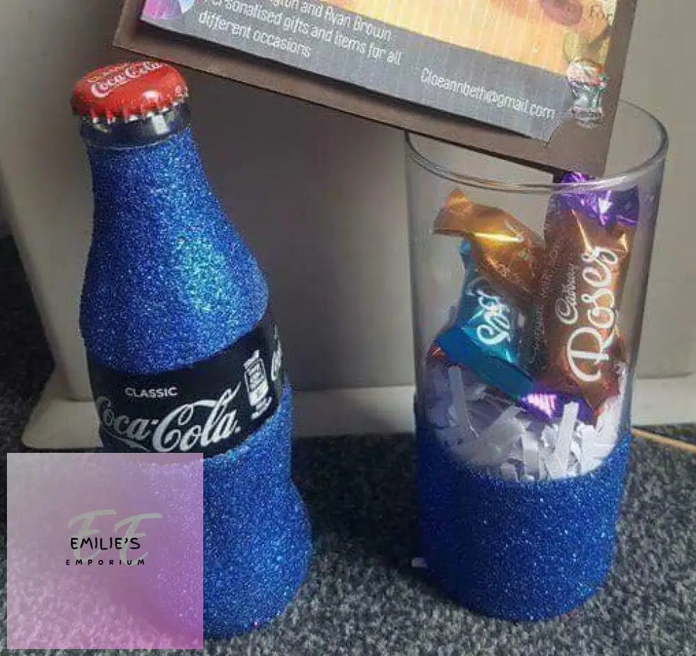 Personalised Coca Cola Glitter Gift Sets