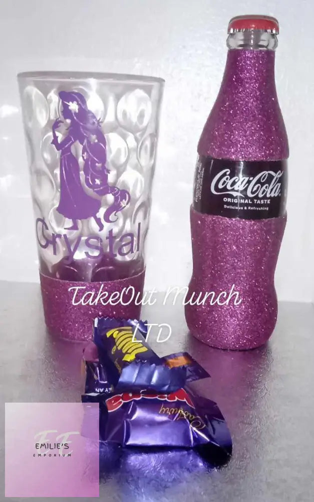 Personalised Coca Cola Glitter Gift Sets