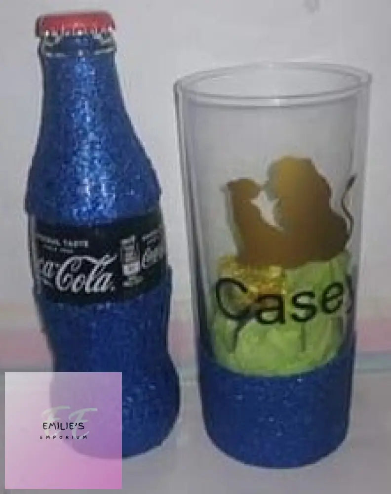 Personalised Coca Cola Glitter Gift Sets