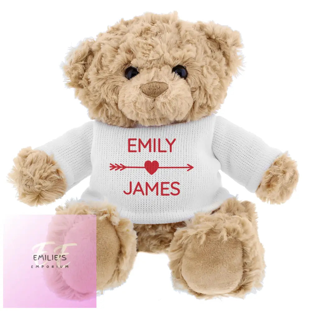 Personalised Couple In Love Teddy Bear