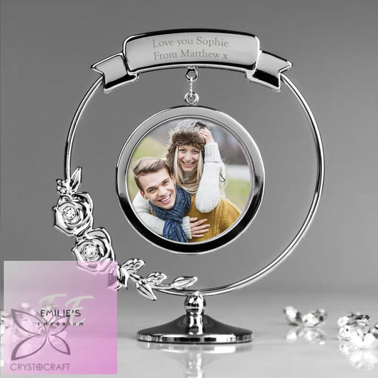 Personalised Crystocraft Photo Frame Ornament