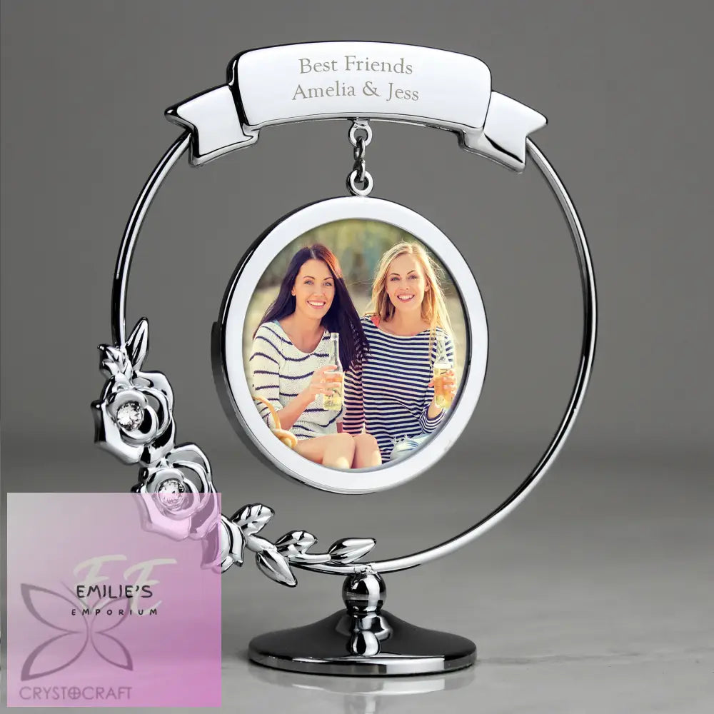 Personalised Crystocraft Photo Frame Ornament