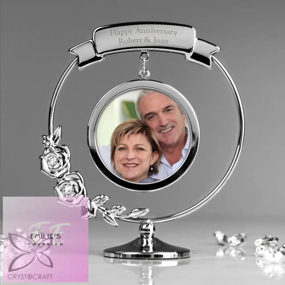 Personalised Crystocraft Photo Frame Ornament