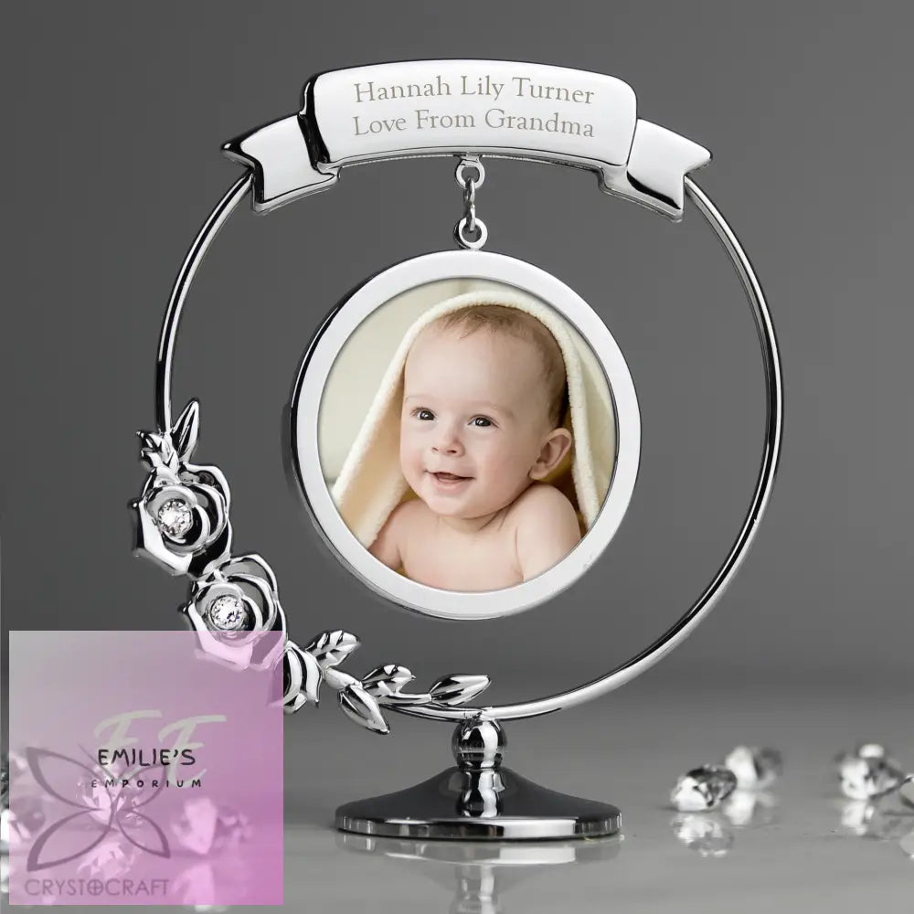 Personalised Crystocraft Photo Frame Ornament