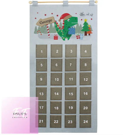 Personalised Dinosaur Advent Calendar