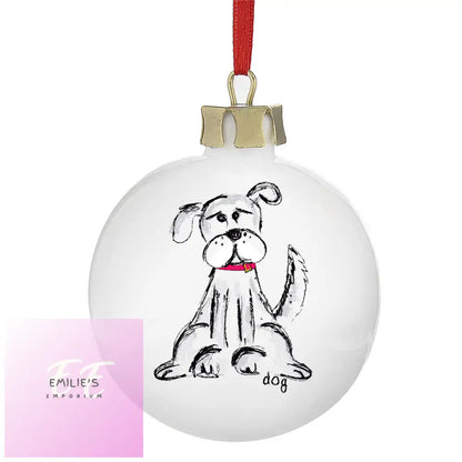 Personalised Dog Bauble