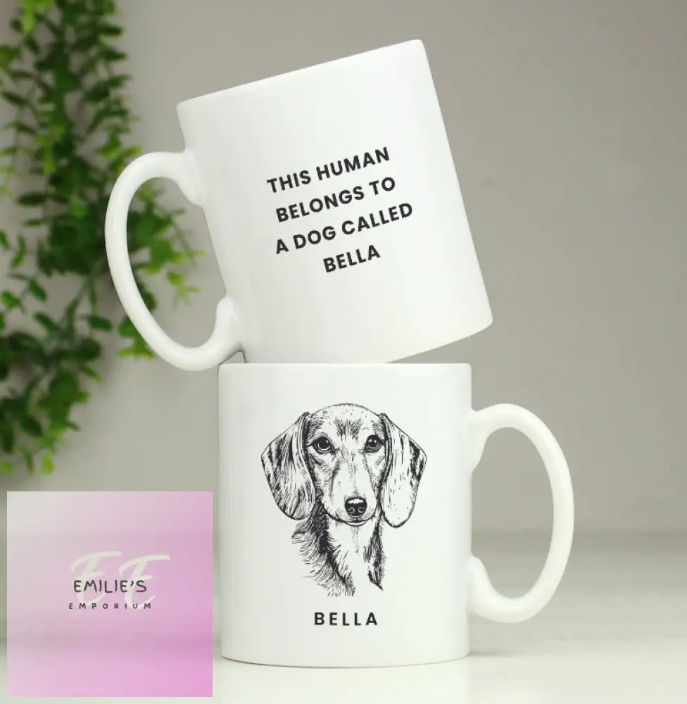 Personalised Dog Breed Mug