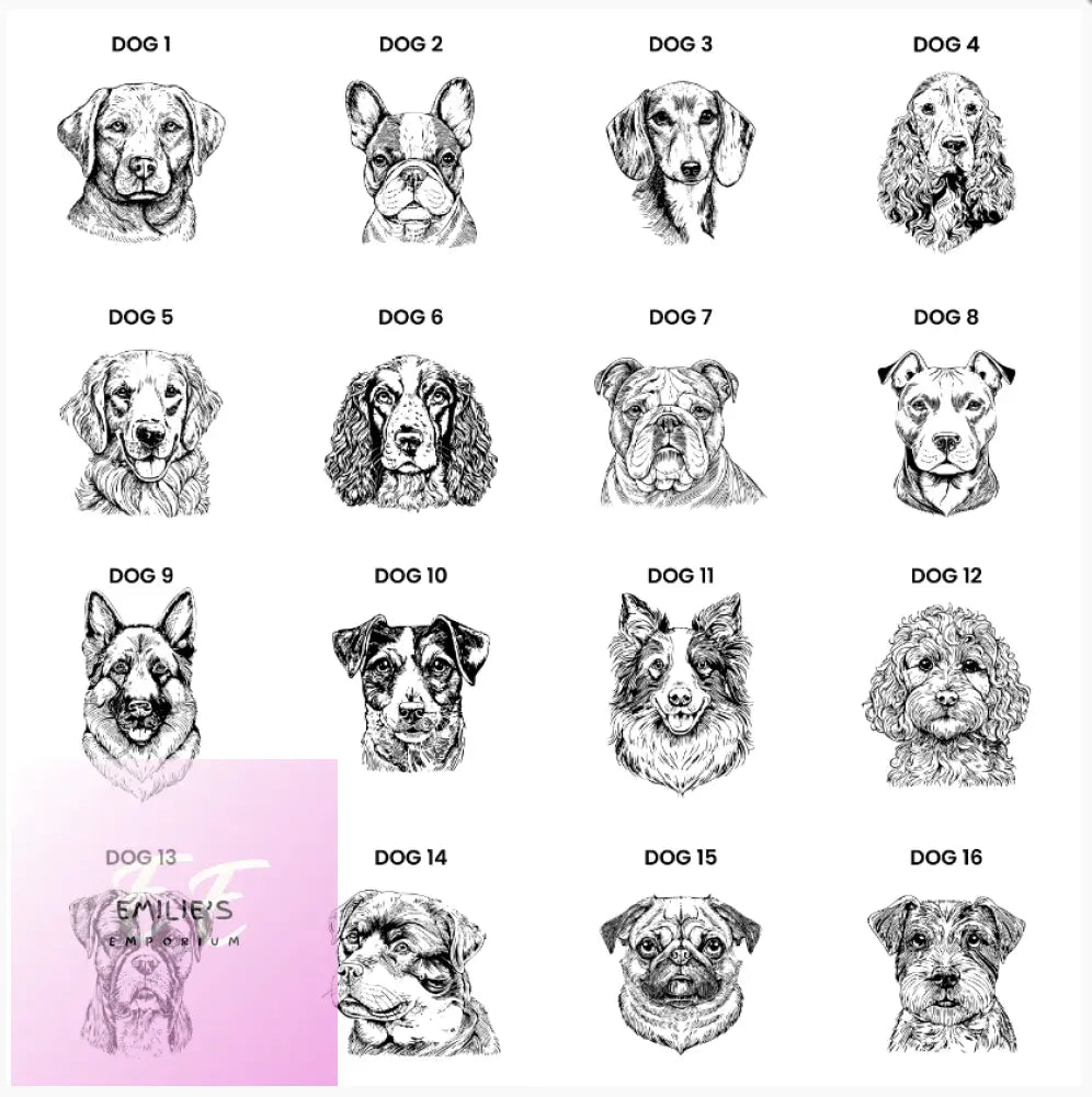 Personalised Dog Breed Mug