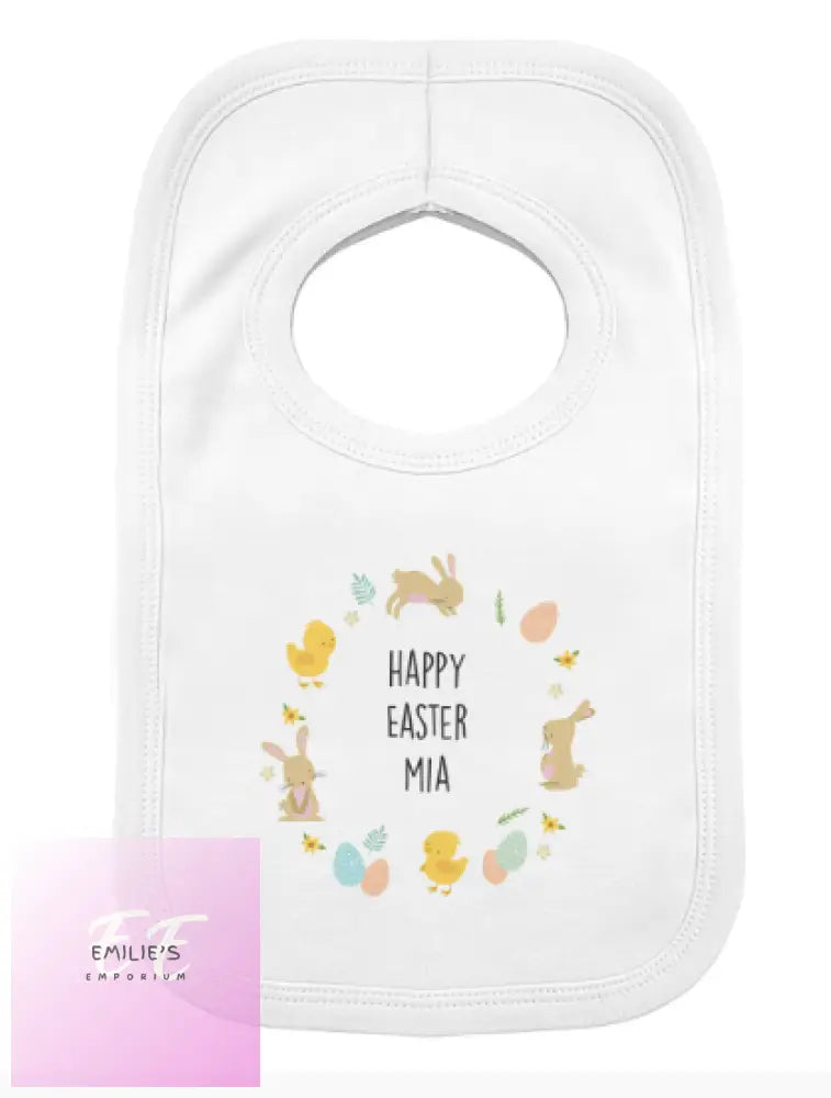 Personalised Easter Babys Bib