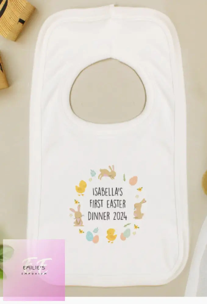 Personalised Easter Babys Bib