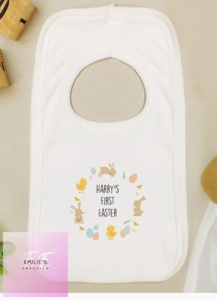 Personalised Easter Babys Bib