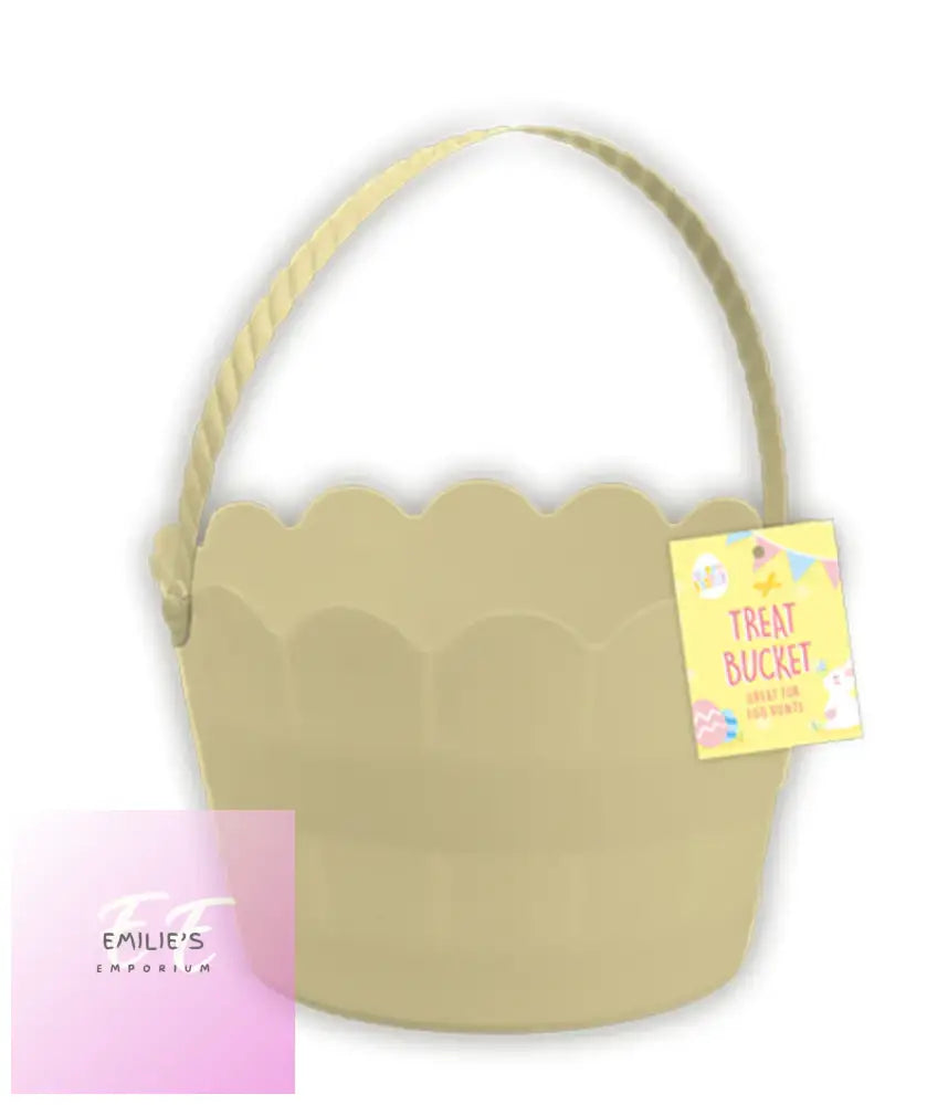 Personalised Easter Bucket Yellow