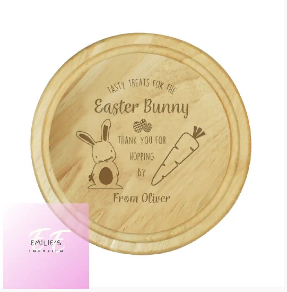 Personalised Easter Bunny Treat Board