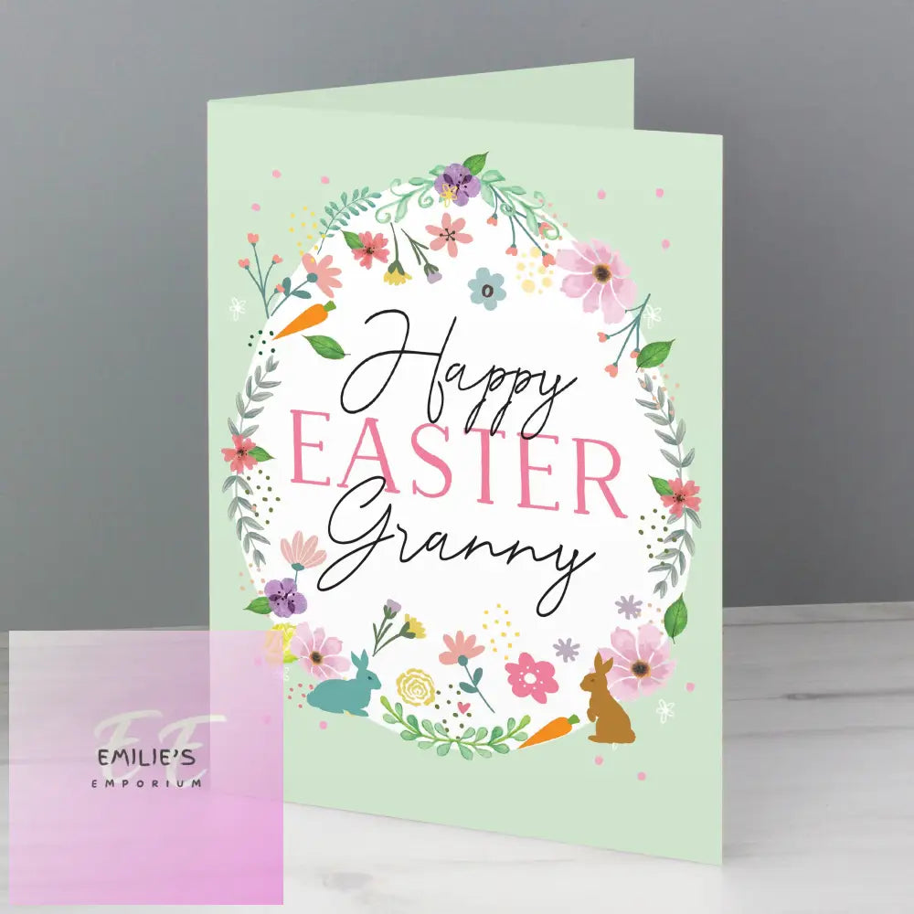 Personalised Easter Springtime Card