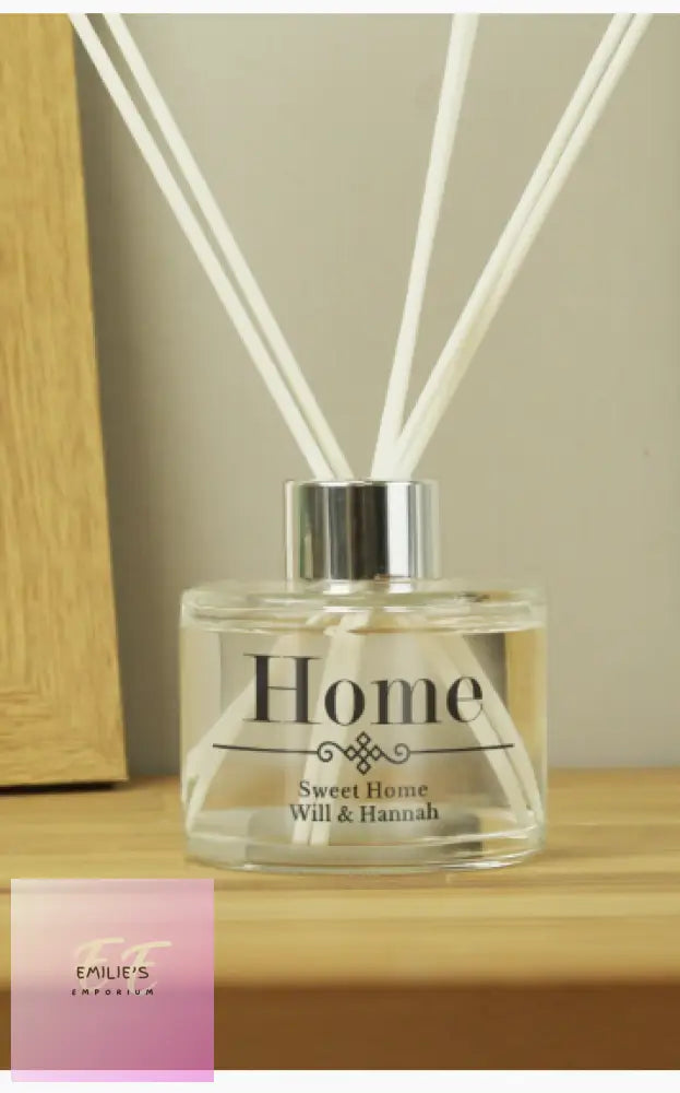 Personalised Elegant Diamond Reed Diffuser