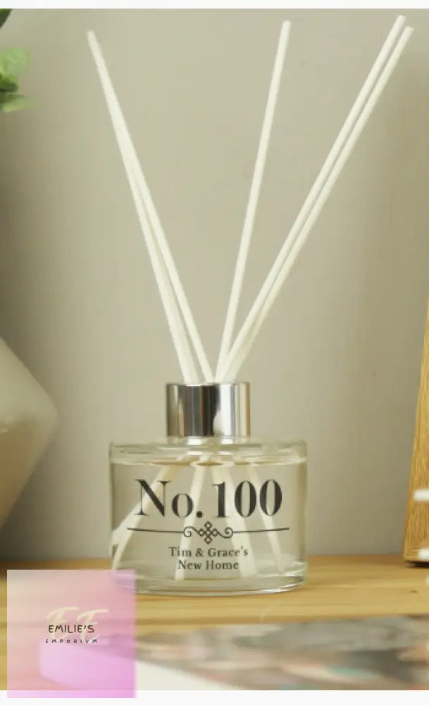 Personalised Elegant Diamond Reed Diffuser