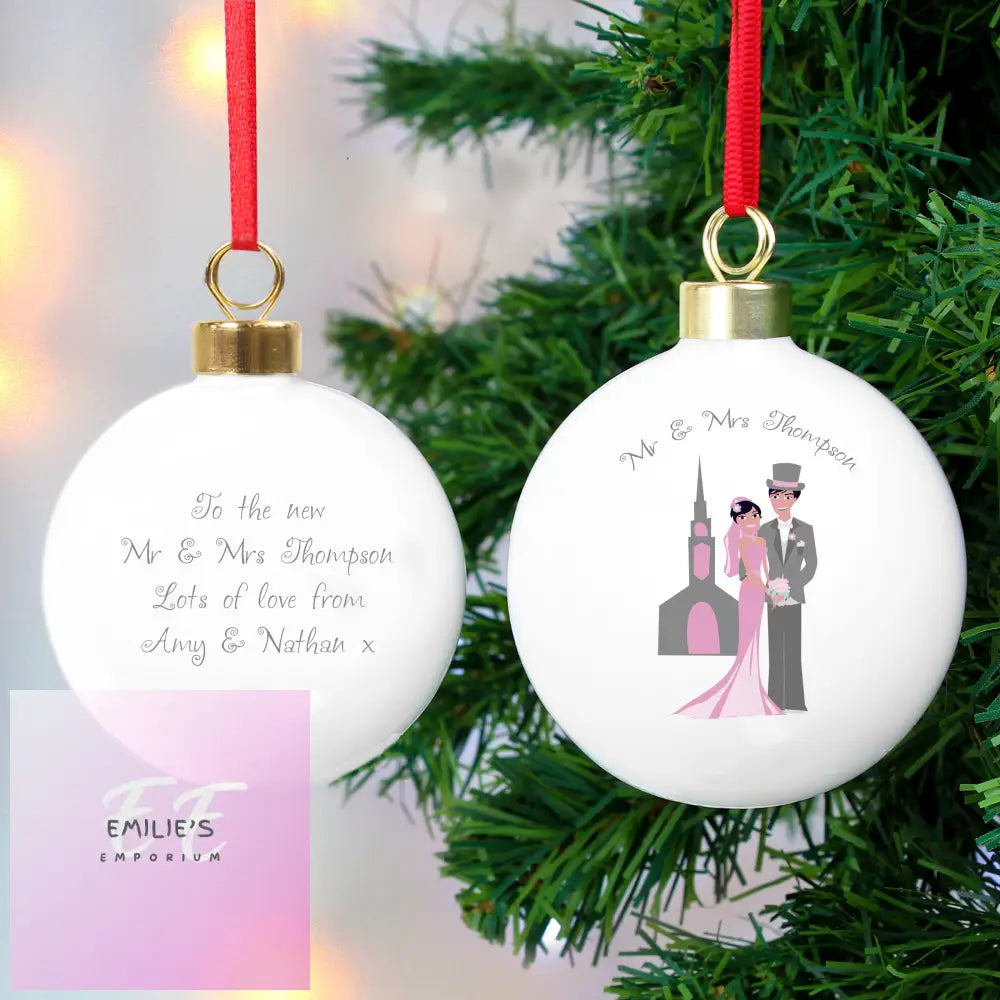 Personalised Fabulous Couple Bauble