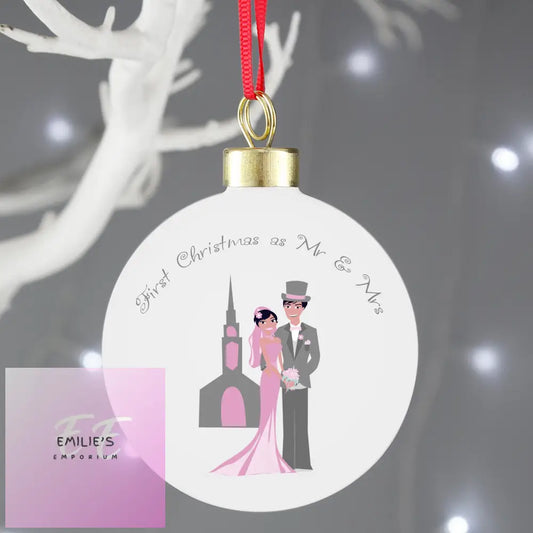 Personalised Fabulous Couple Bauble