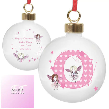 Personalised Fairy Bauble