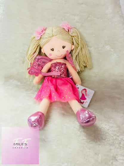 Personalised Fairy Plush - Fuchsia