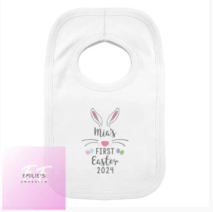 Personalised First Easter Babys Bib