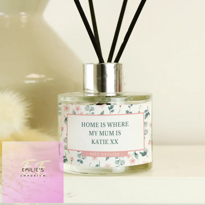 Personalised Floral Reed Diffuser