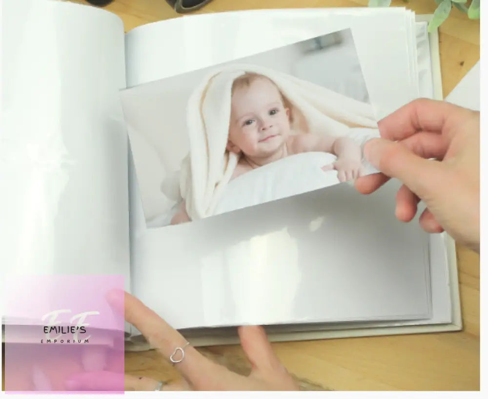 Personalised Floral Square Photo Album