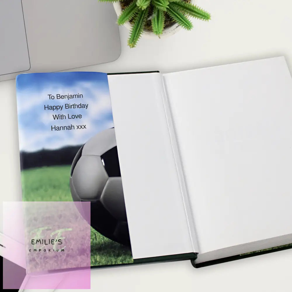 Personalised Football On This Day Book