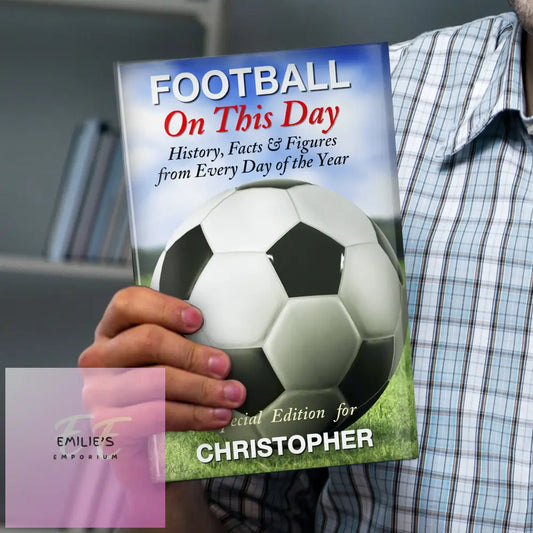 Personalised Football On This Day Book