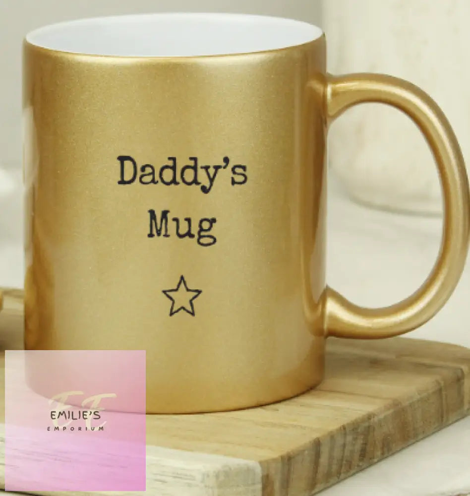 Personalised Free Text Gold Mug