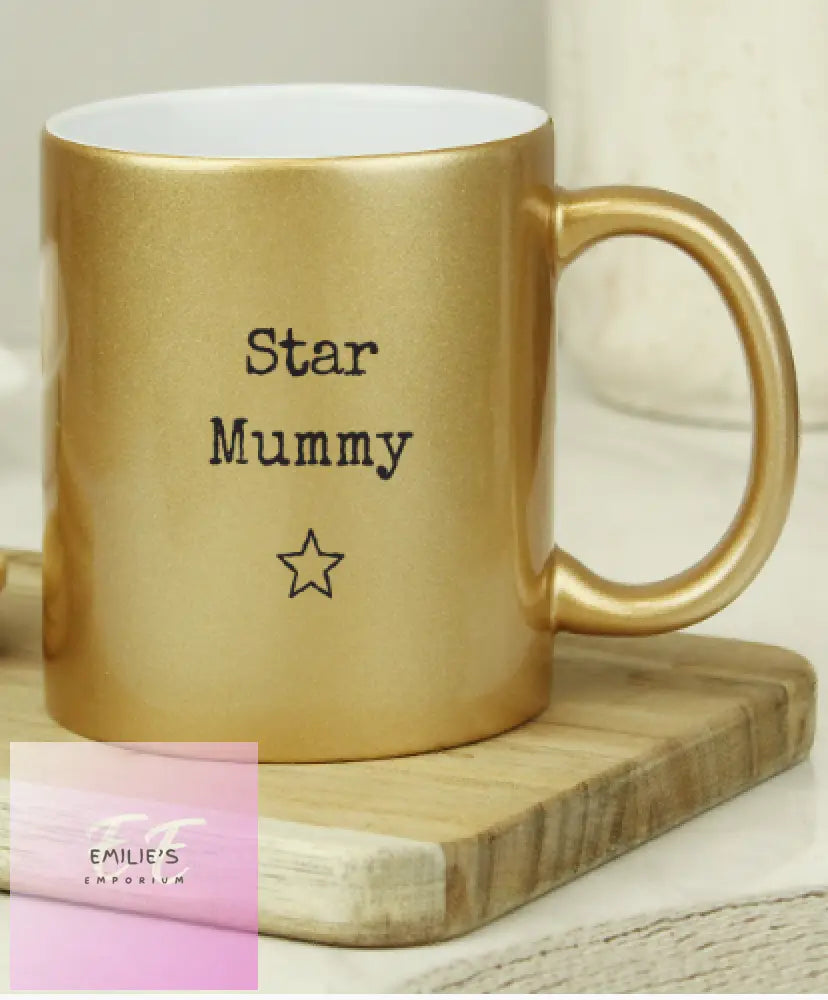 Personalised Free Text Gold Mug