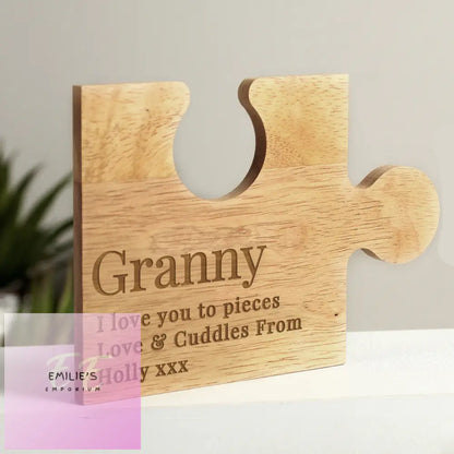 Personalised Free Text Jigsaw Piece