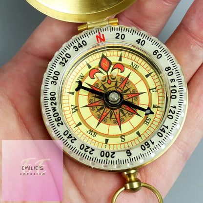 Personalised Free Text Keepsake Compass