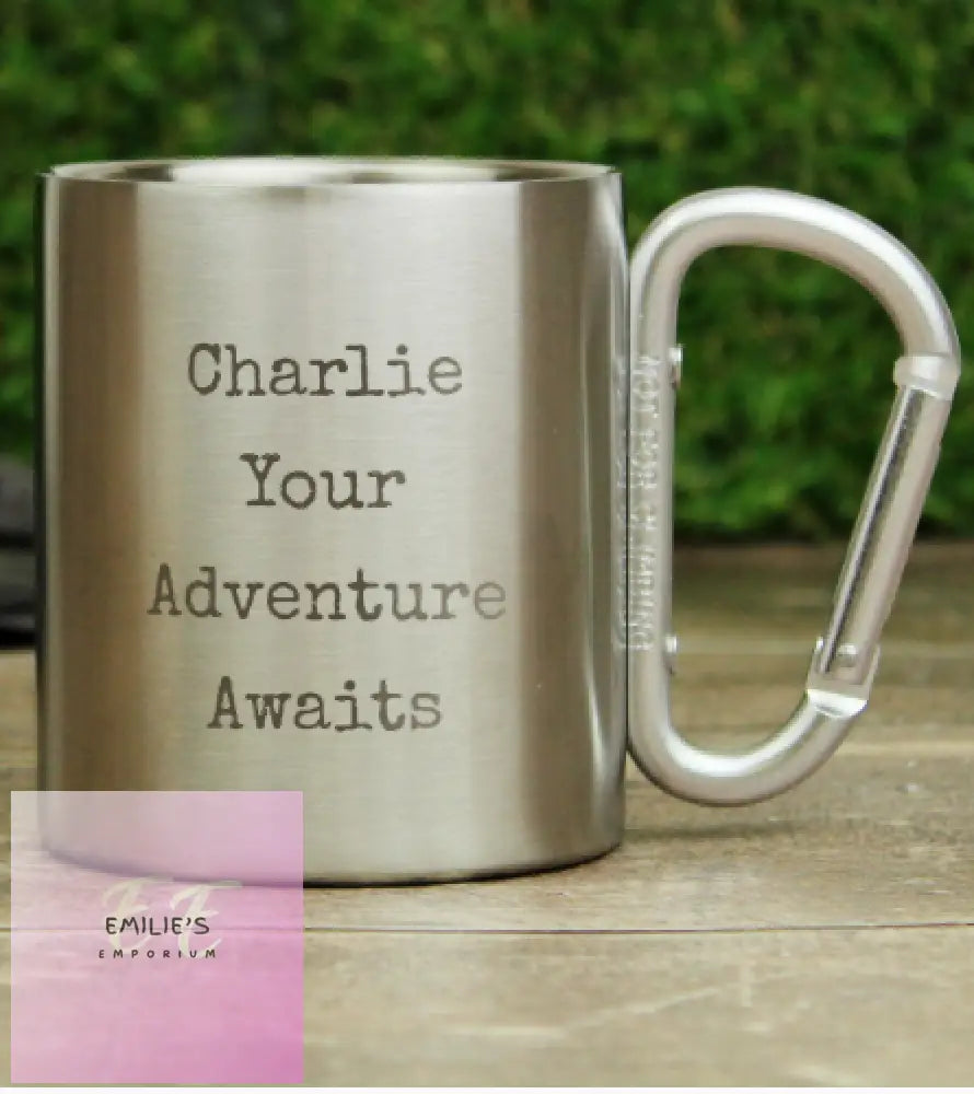 Personalised Free Text Metal Mug