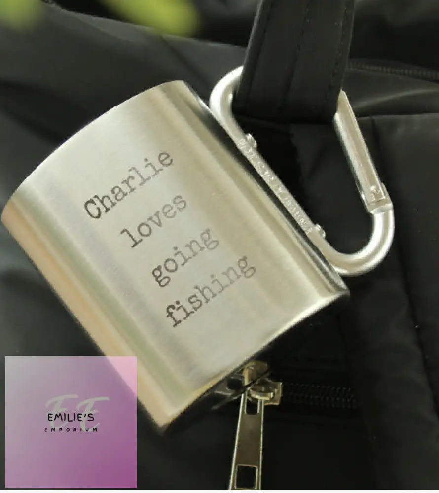 Personalised Free Text Metal Mug