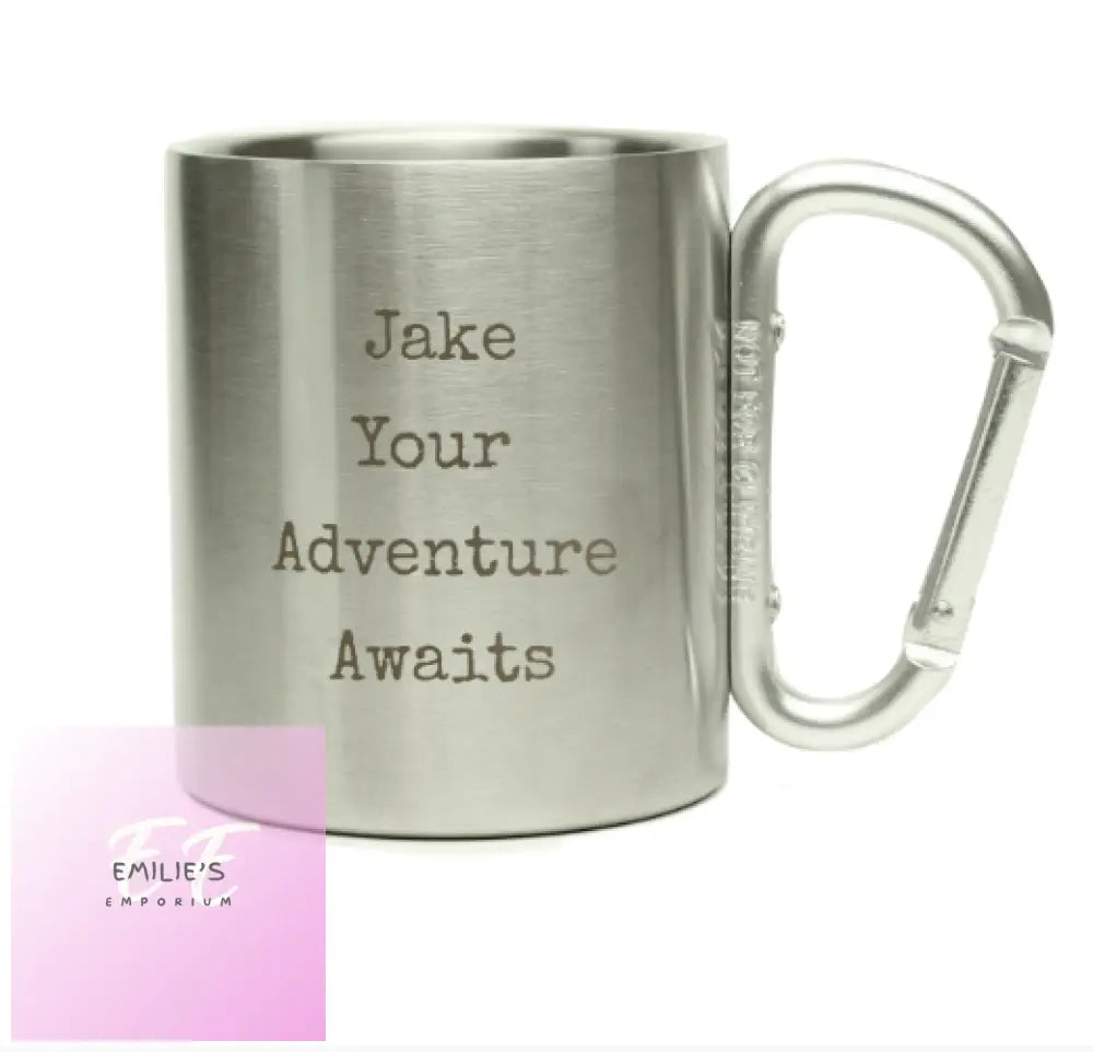 Personalised Free Text Metal Mug