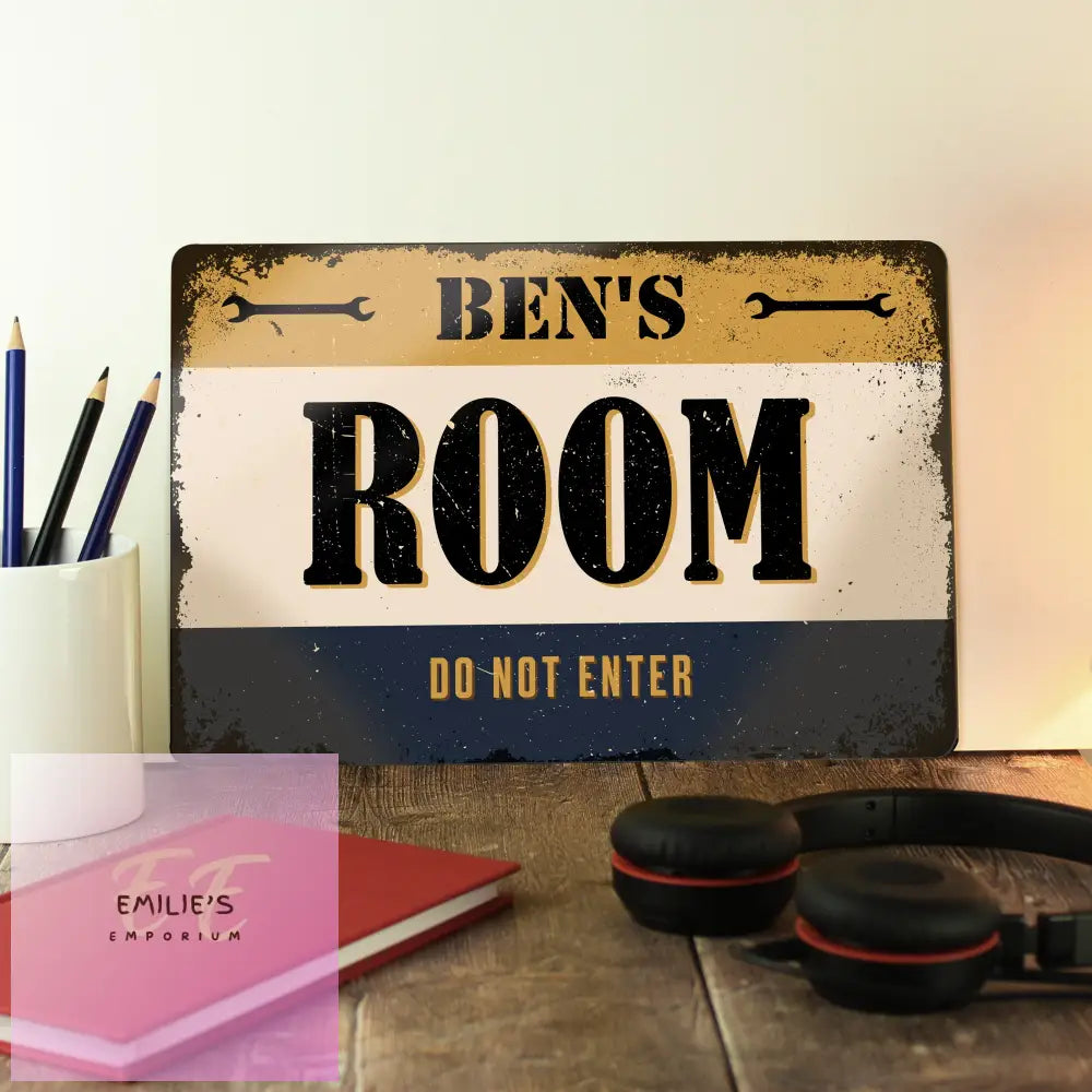 Personalised Garage Metal Sign Gift