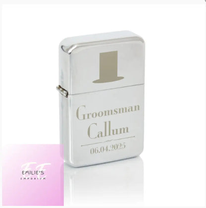 Personalised Groomsman Lighter