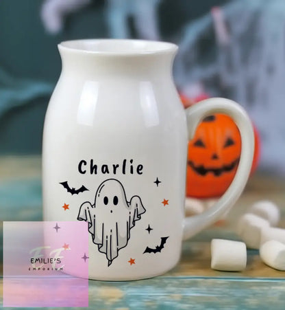 Personalised Halloween Ghost Jug